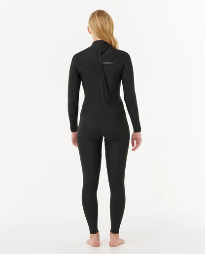Rip Curl Womens Dawn Patrol 3/2mm Back Zip Wetsuit - Black