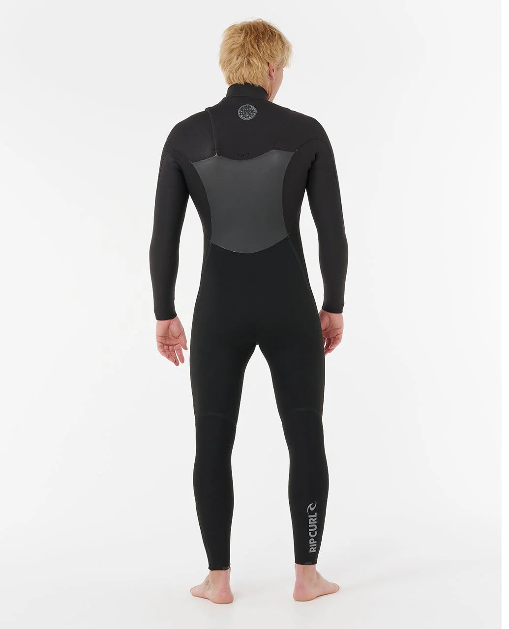 Rip Curl Men's Flashbomb 3/2 Chest Zip Fullsuit Wetsuit - Black