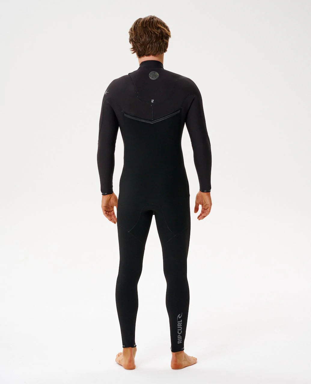 Rip Curl Men's E-Bomb 3/2 Chest Zip Wetsuit - Black