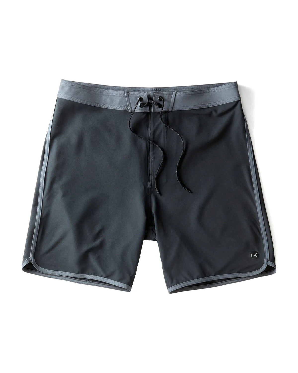 Outerknown All Time Scallop 18" Trunk - Bright Black