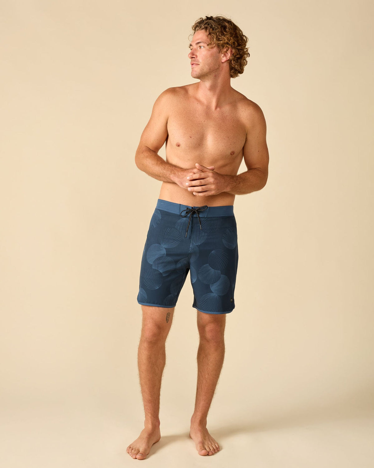 Outerknown All Time Scallop 18" Trunk - Big Dipper Fan Print