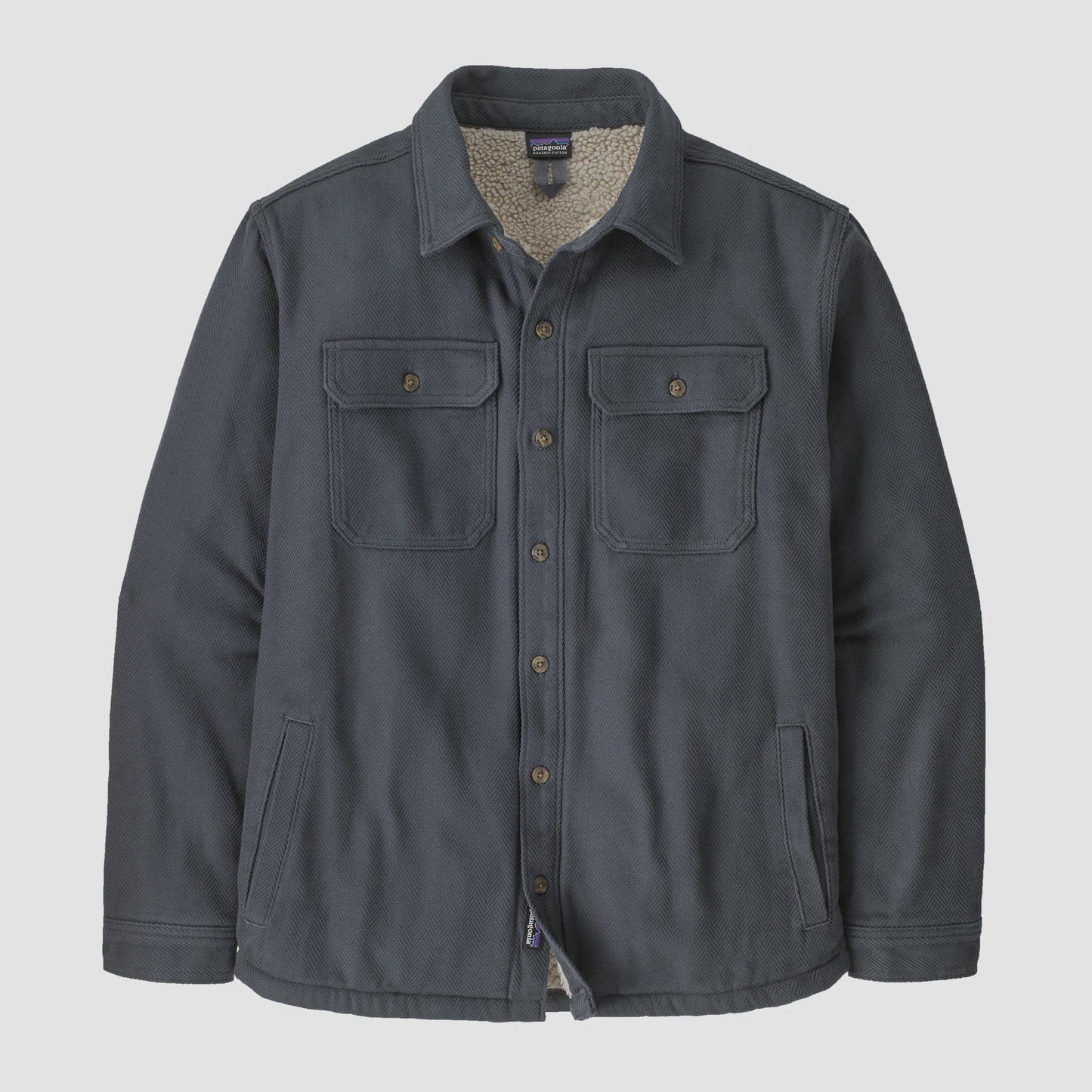 Men's Pile-Lined Fjord Loft Shirt Jacket - Smolder Blue