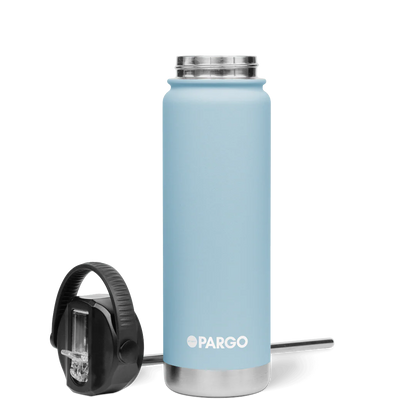 Project Pargo 750mL Insulated Bottle w/ Straw Lid - Bay Blue