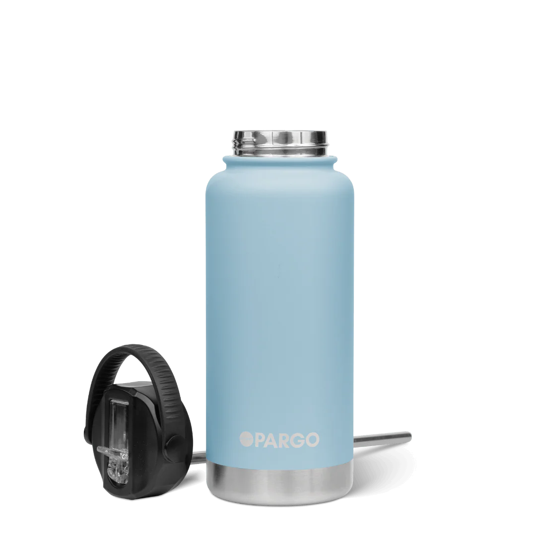 Project Pargo 950mL Insulated Bottle w/ Straw Lid - Bay Blue