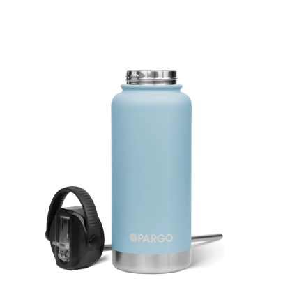 Project Pargo 950mL Insulated Bottle w/ Straw Lid - Bay Blue