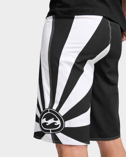 Billabong Mens A.I. Rising Sun Pro 22" Boardshort - Black White