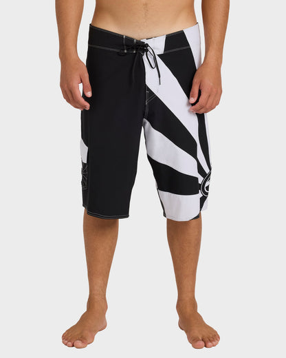 Billabong Mens A.I. Rising Sun Pro 22" Boardshort - Black White