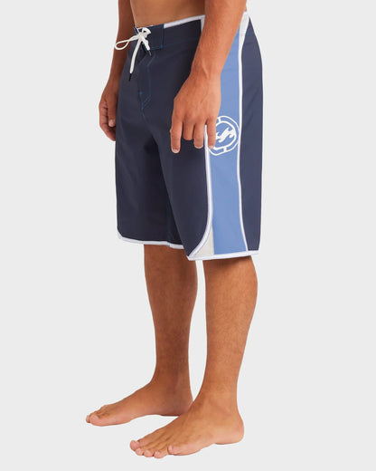 Billabong Mens Dbah Bio Wave 21" Boardshorts - Vintage Indigo