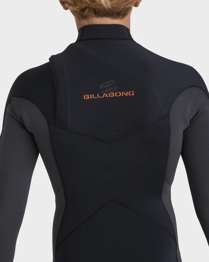 Boys 2/2mm Absolute Natural Long Sleeve Spring Suit Wetsuit - Graphite