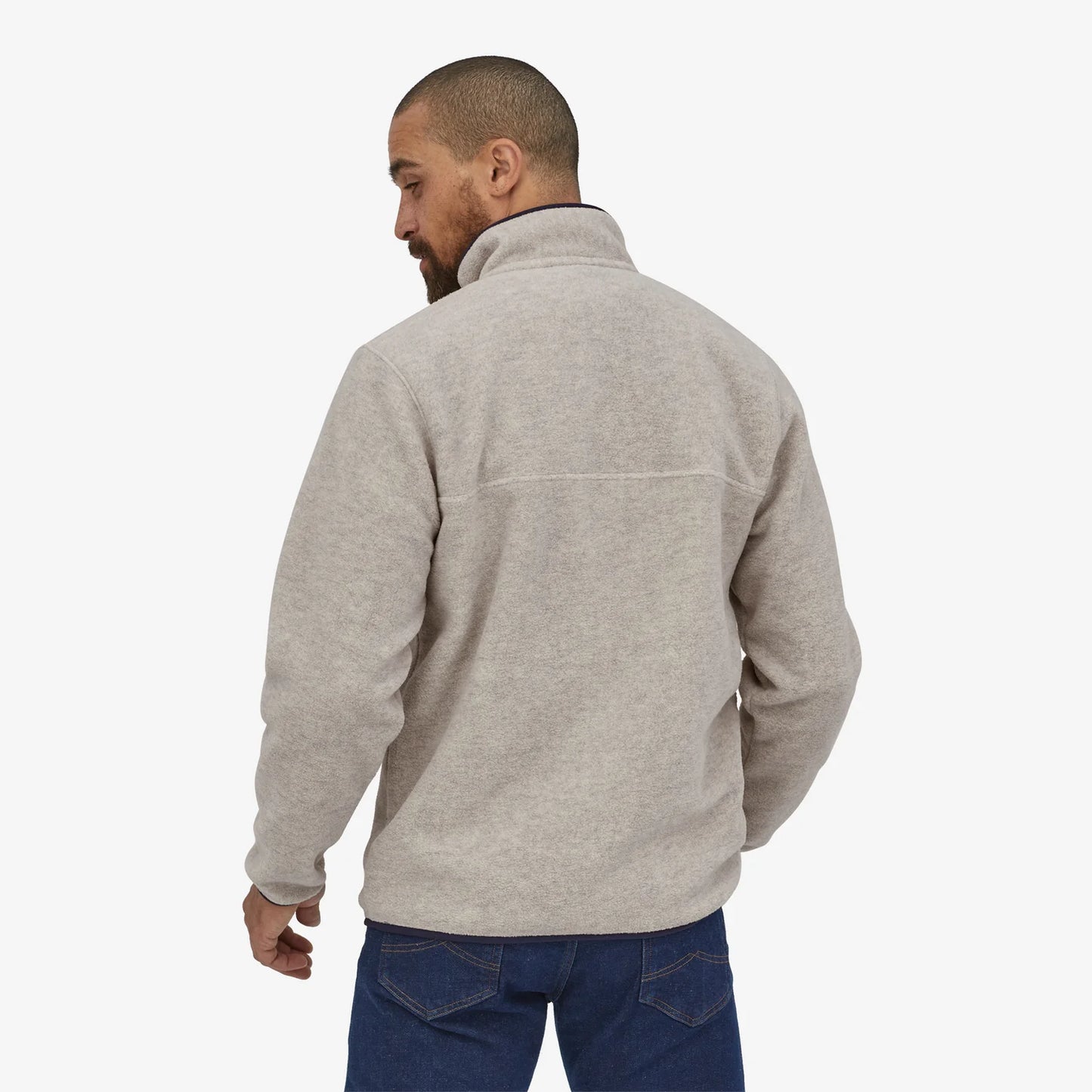 MEN'S LW SYNCH SNAP-T P/O - OATMEAL HEATHER