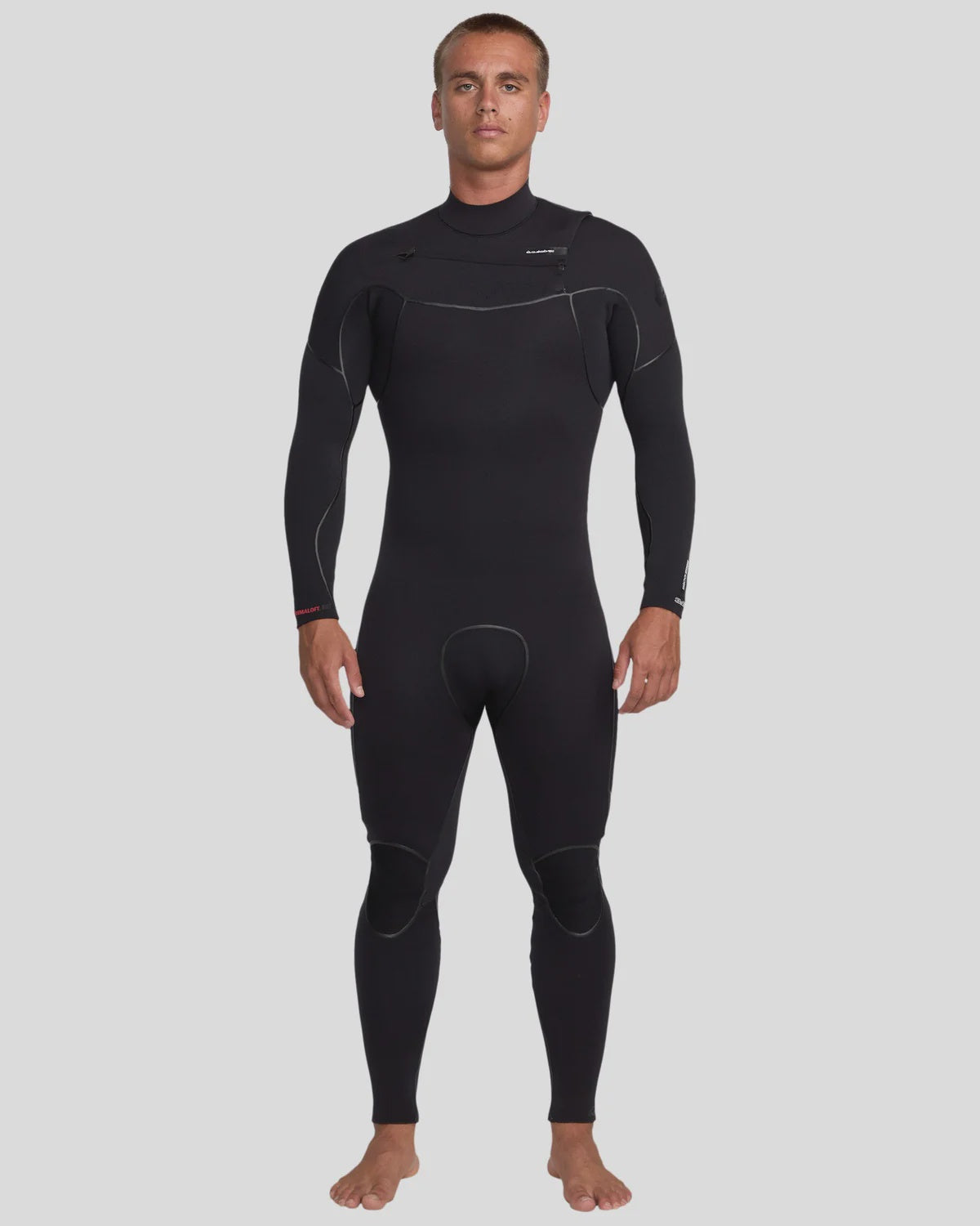 Quiksilver Men's 3/2mm Marathon Sessions Chest Zip Wetsuit