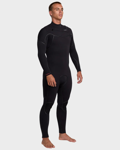 Quiksilver Men's 3/2mm Marathon Sessions Chest Zip Wetsuit