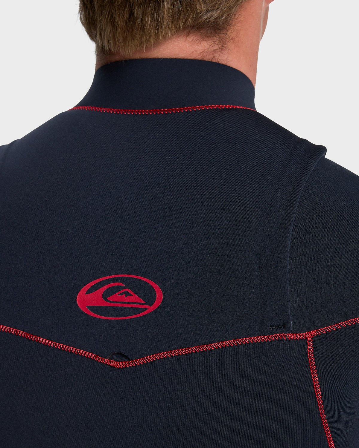 Quiksilver Mens 3/2mm Mercury Chest Zip Steamer Wetsuit - Salsa