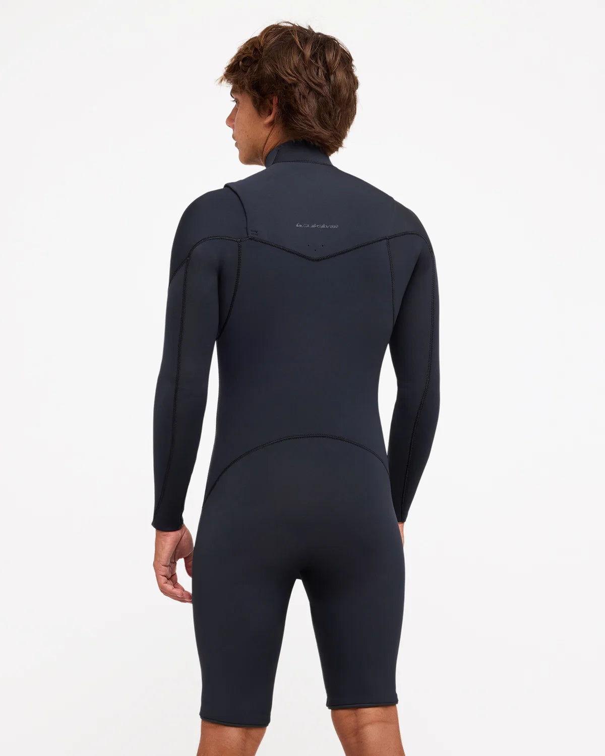 Quiksilver Mens 2mm Everyday Sessions Chest Zip Long Sleeve Springsuit