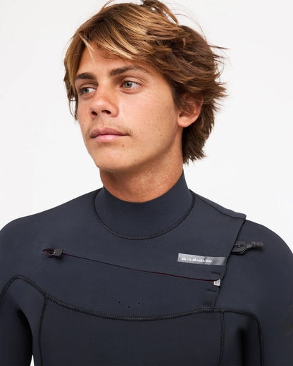 Quiksilver Mens 2mm Everyday Sessions Chest Zip Long Sleeve Springsuit