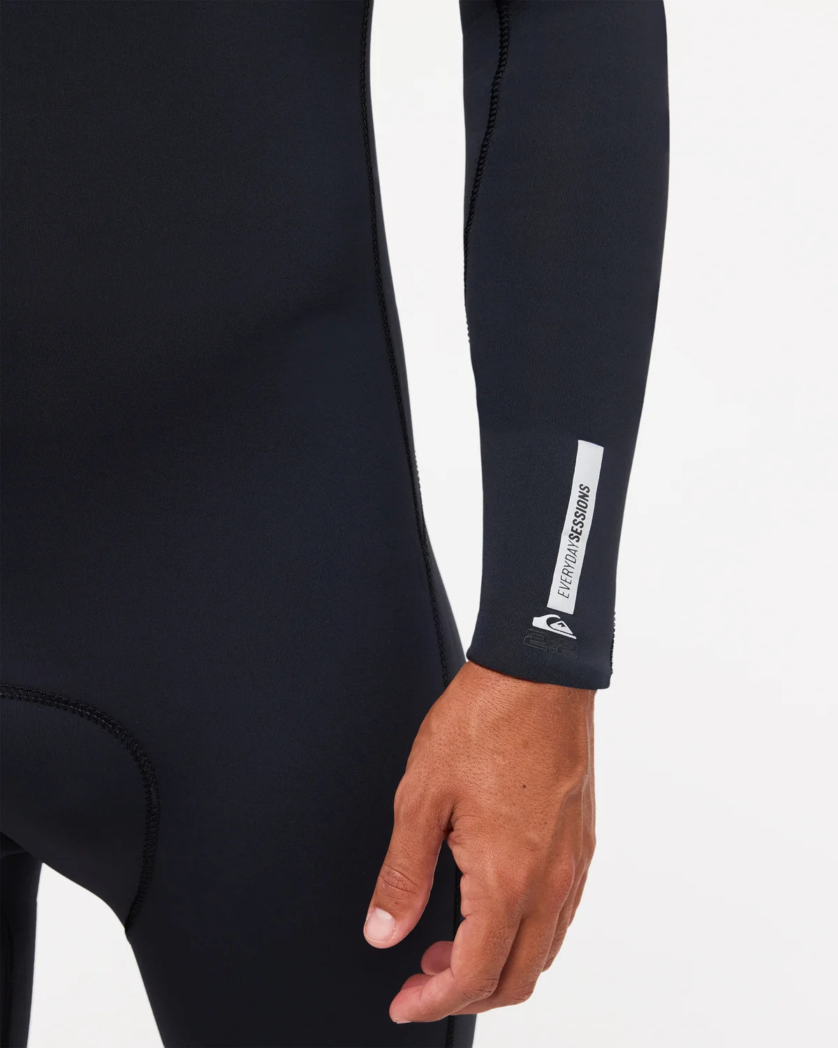 Quiksilver Mens 2mm Everyday Sessions Chest Zip Long Sleeve Springsuit