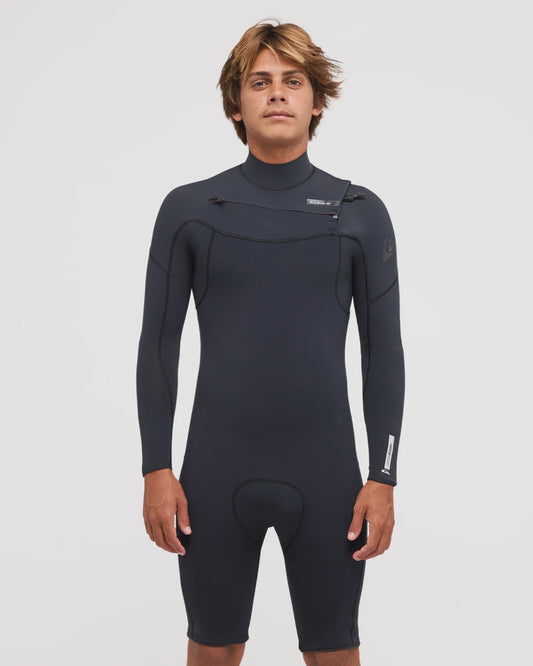 Quiksilver Mens 2mm Everyday Sessions Chest Zip Long Sleeve Springsuit