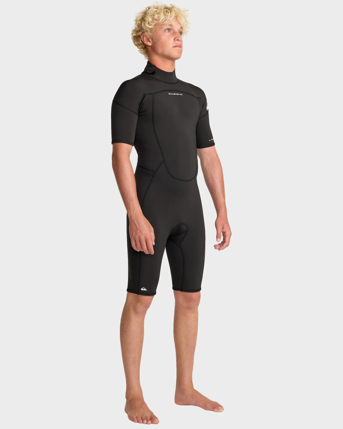 Quiksilver Mens 2/2 Prologue+ Back Zip Springsuit - Black