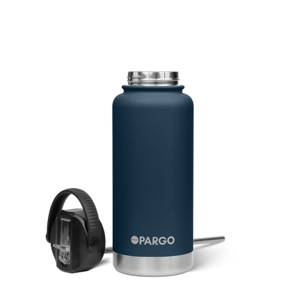 Project Pargo 950mL Insulated Bottle w/ Straw Lid - Deep Sea Navy