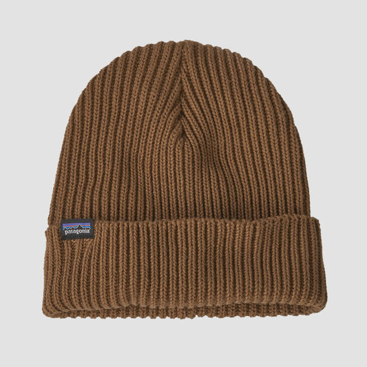 Fishermans Rolled Beanie - Raptor Brown