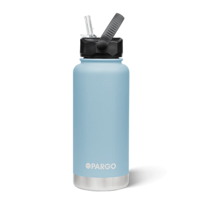 Project Pargo 950mL Insulated Bottle w/ Straw Lid - Bay Blue