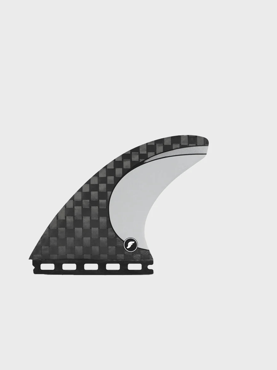 Futures 3/2 Vector Blackstix+ Large Thruster Fin Set - Silver