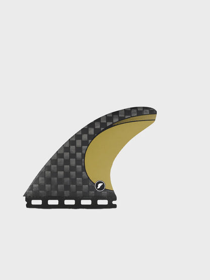 Futures 3/2 Vector Blackstix+ Medium Thruster Fin Set - Gold