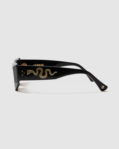 GUILTY - BLACK POLISHED/BLACK LENS