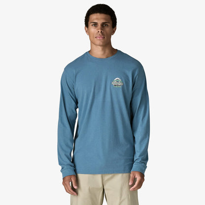 Patagonia Men’s Long-Sleeved Great Waves Responsibili-Tee® - Shore Blue