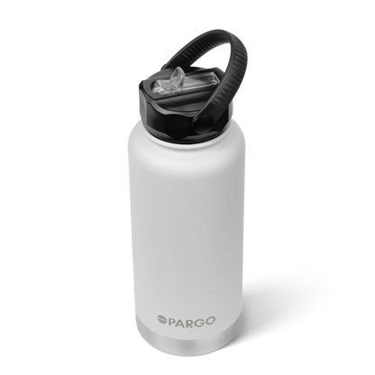 Project Pargo 950mL Insulated Bottle w/ Straw Lid - Bone White