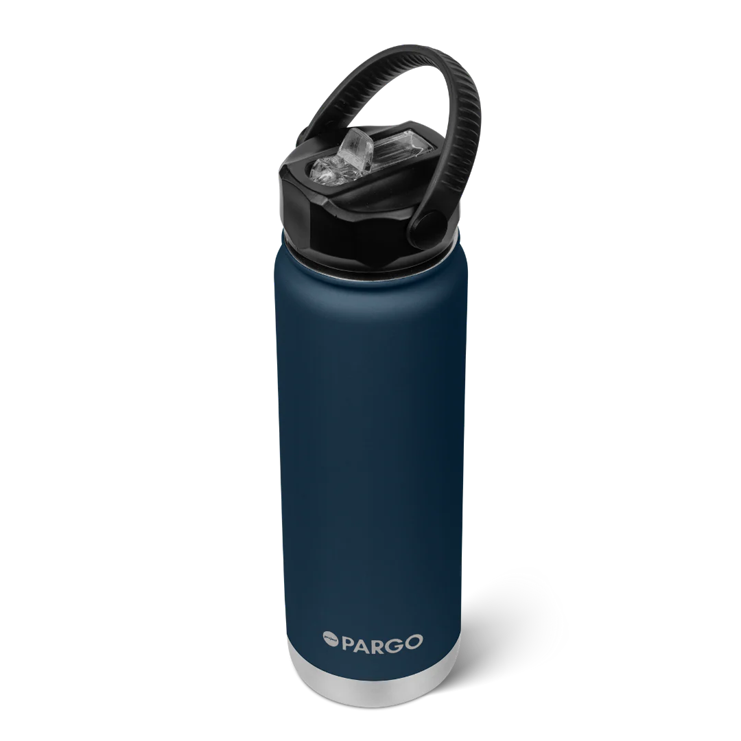 Project Pargo 750mL Insulated Bottle w/ Straw Lid - Deep Sea Navy