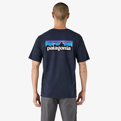 Patagonia Men's P-6 Logo Responsibili-Tee - New Navy