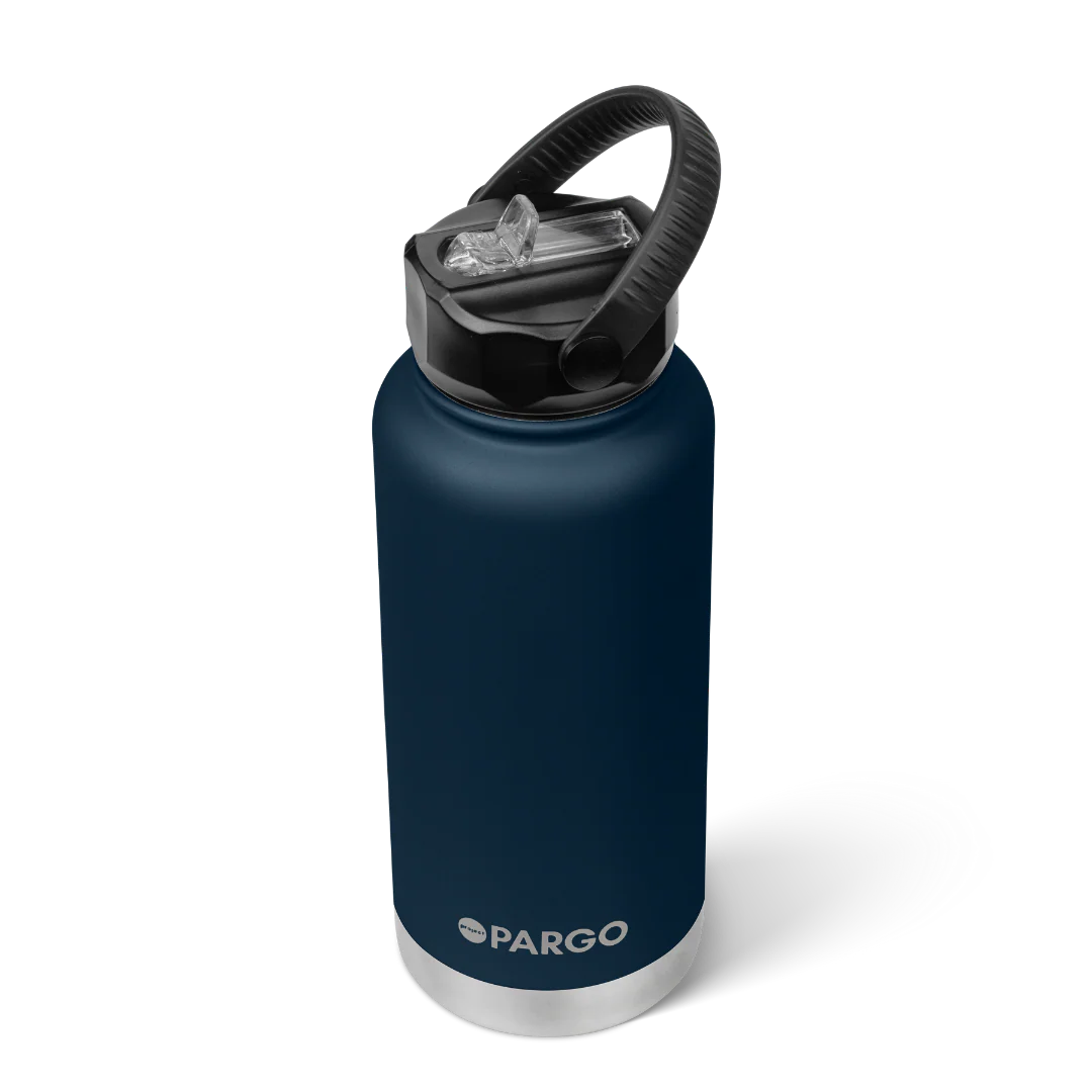 Project Pargo 950mL Insulated Bottle w/ Straw Lid - Deep Sea Navy
