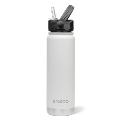 Project Pargo 750mL Insulated Bottle w/ Straw Lid - Bone White