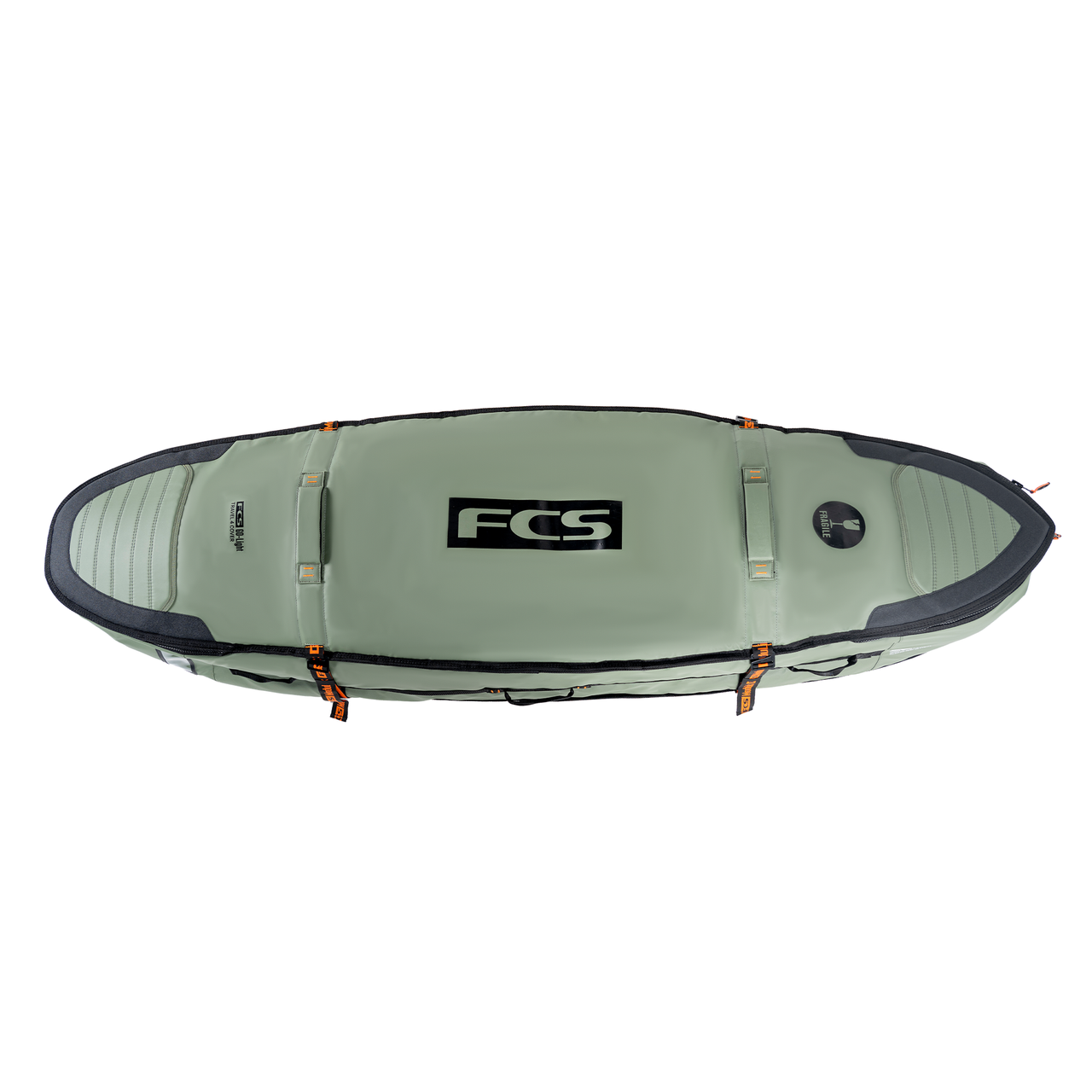 FCS Travel 4 Shortboard/Fish Board Cover - Alpine