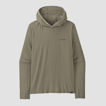 Men's Tropic Comfort Natural Graphic Sun Hoody - Fitz Roy Trout: River Rock Green