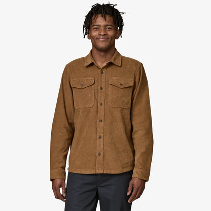 Men's Corduroy Shirt - Coriander Brown