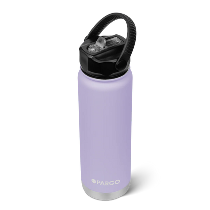 Project Pargo 750mL Insulated Bottle w/ Straw Lid - Love Lilac