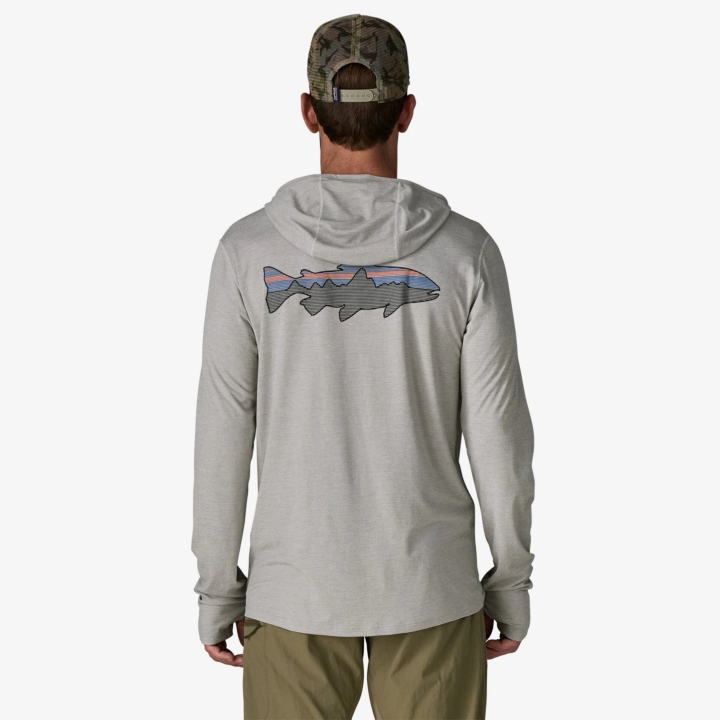 Patagonia Men’s Capilene® Cool Sun Hoody - Fitz Roy Trout
