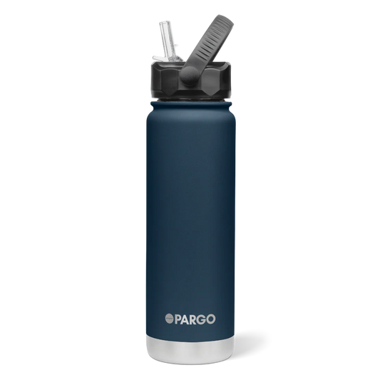 Project Pargo 750mL Insulated Bottle w/ Straw Lid - Deep Sea Navy