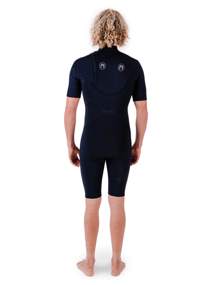 Matuse Apollo 2mm Short Sleeve Spring Suit - Black