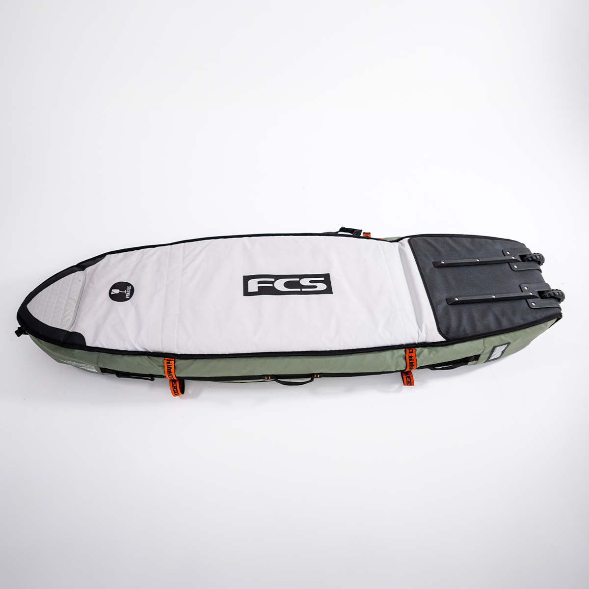 FCS Travel 3W Shortboard/Fish Wheelie Board Cover - Alpine