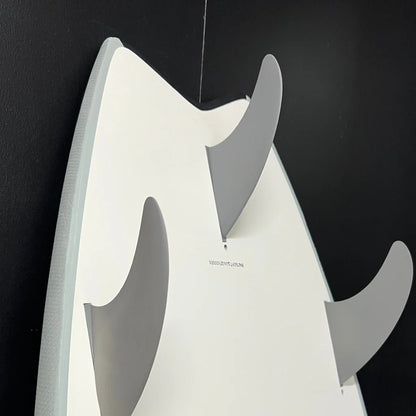 Bennett Softboard – 6'0 Classic Fish Soft Premium Performance Soft Top - Grey