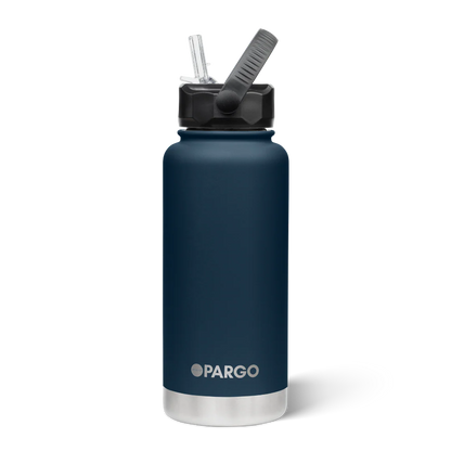 Project Pargo 950mL Insulated Bottle w/ Straw Lid - Deep Sea Navy