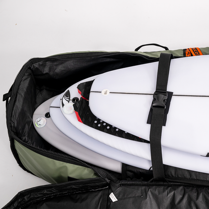 FCS Travel 3W Shortboard/Fish Wheelie Board Cover - Alpine