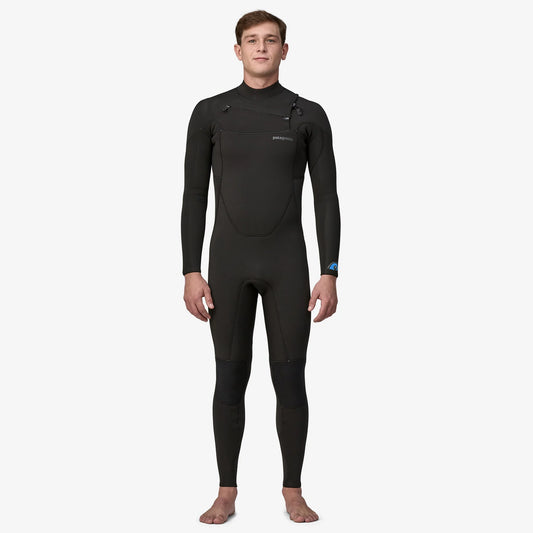 Patagonia Men's R1® Yulex® Regulator® Front-Zip Full Suit - Black