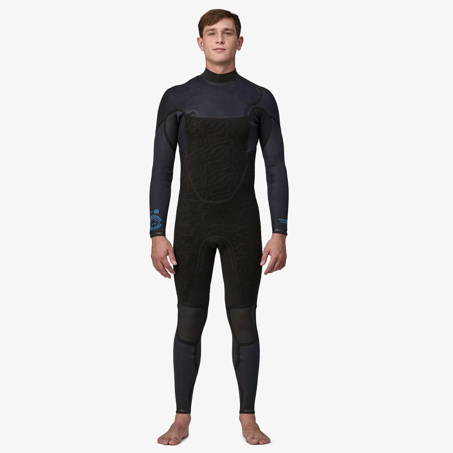 Patagonia Men's R1® Yulex® Regulator® Front-Zip Full Suit - Black