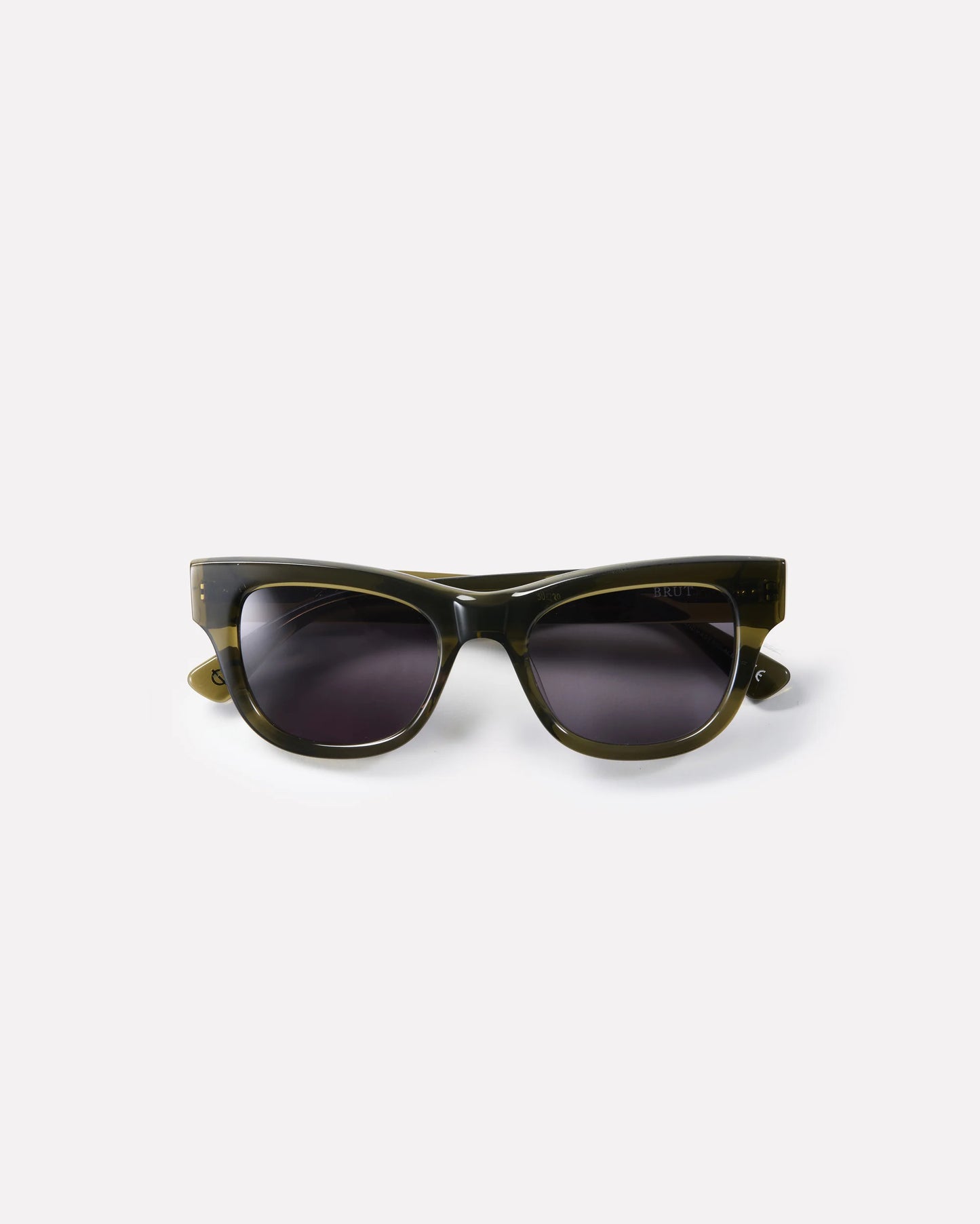 Brut - Army Green Polished / Black Lenses