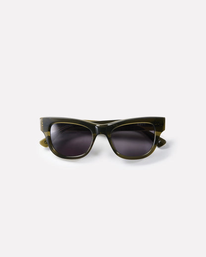 Brut - Army Green Polished / Black Lenses