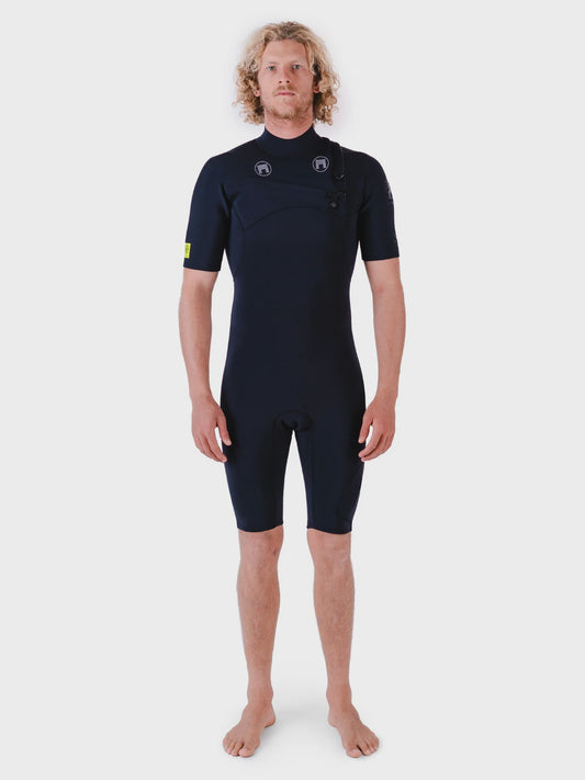 Matuse Apollo 2mm Short Sleeve Spring Suit - Black